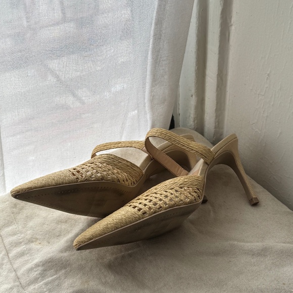 Raffia Dolce Vita Heels - Picture 7 of 7